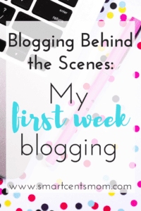 blogging behind the scenes
