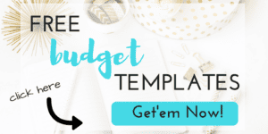 Free budget templates