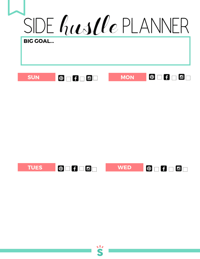 free printable small business planner